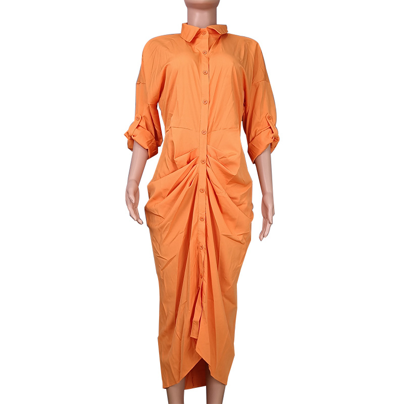sd-18778 dress-orange